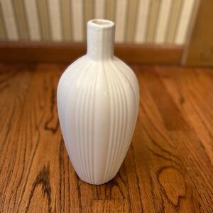 Elegant White Ceramic Vase